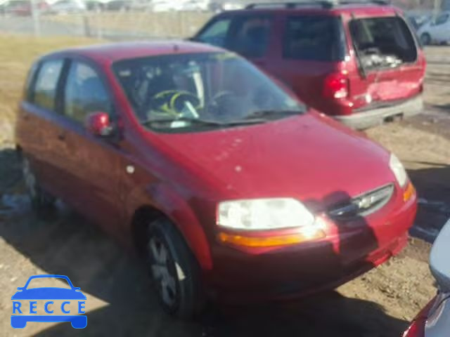 2007 CHEVROLET AVEO/LS KL1TD66607B758636 image 0