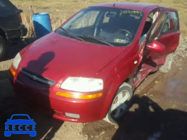 2007 CHEVROLET AVEO/LS KL1TD66607B758636 image 1