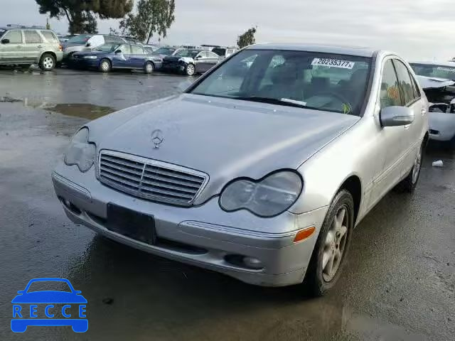 2003 MERCEDES-BENZ C240 WDBRF61J43F302200 image 1