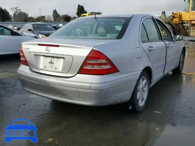 2003 MERCEDES-BENZ C240 WDBRF61J43F302200 зображення 3