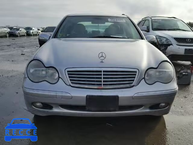 2003 MERCEDES-BENZ C240 WDBRF61J43F302200 зображення 8