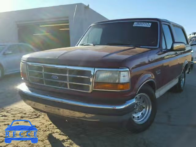 1992 FORD BRONCO 1FMEU15N3NLA22340 image 1