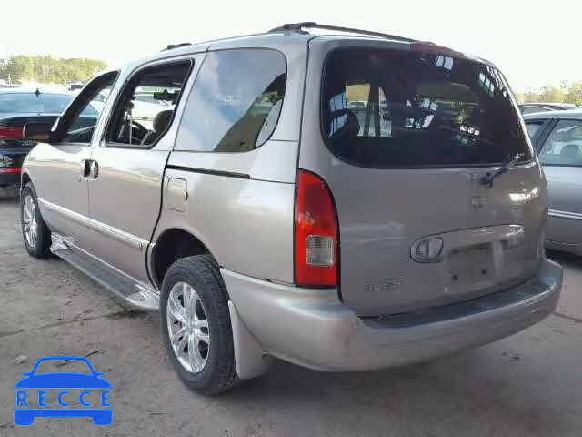 2002 NISSAN QUEST GXE 4N2ZN15T92D818482 Bild 2