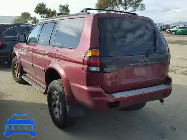 2000 MITSUBISHI MONTERO SP JA4MT41R8YP051224 image 2