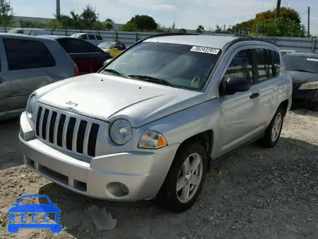 2008 JEEP COMPASS SP 1J8FT47W28D643630 image 1