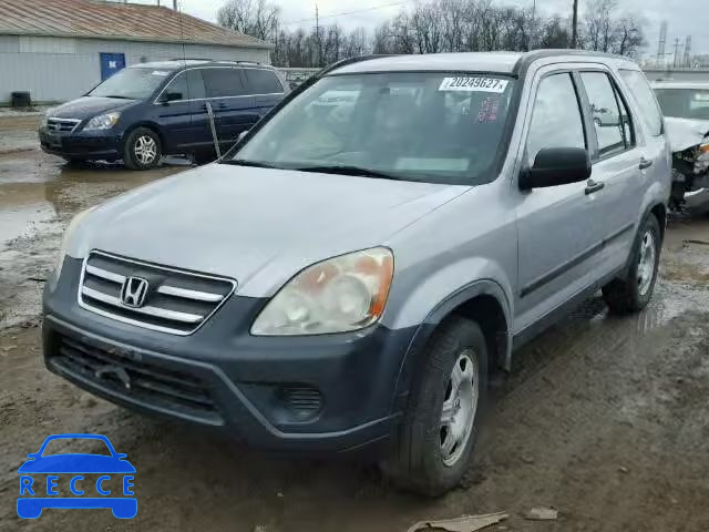 2005 HONDA CR-V LX JHLRD78575C042484 image 1