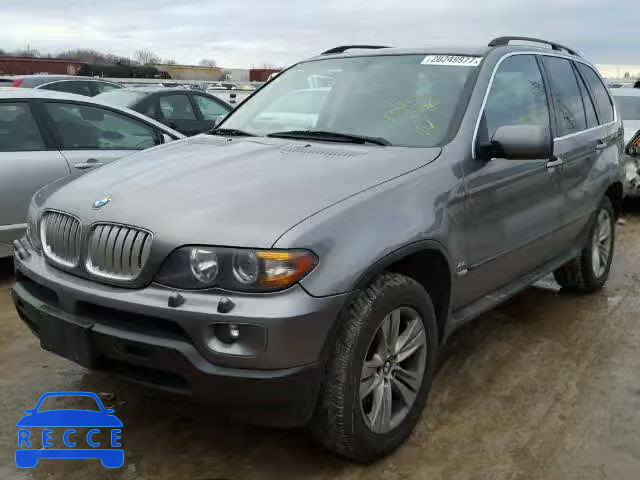 2005 BMW X5 4.4I 5UXFB53575LV19835 зображення 1