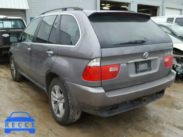 2005 BMW X5 4.4I 5UXFB53575LV19835 image 2