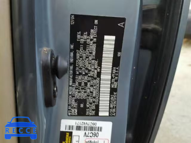 2005 TOYOTA SIENNA XLE 5TDZA22CX5S263950 image 9