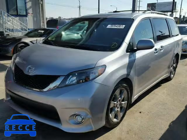 2014 TOYOTA SIENNA SPORT 5TDXK3DC2ES461381 image 1