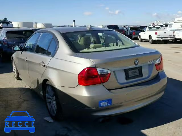 2008 BMW 328I WBAVA37598NL46288 image 2