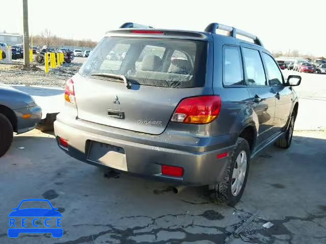 2004 MITSUBISHI OUTLANDER JA4LX31F94U001248 зображення 3