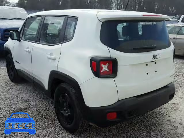 2016 JEEP RENEGADE S ZACCJAAT1GPE02462 image 2