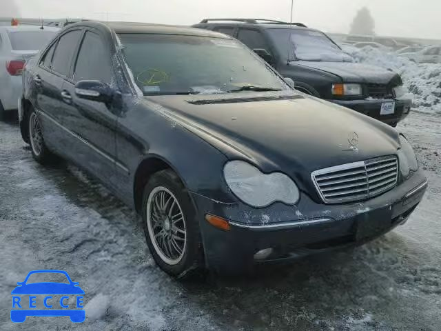 2002 MERCEDES-BENZ C240 WDBRF61J92F137517 image 0