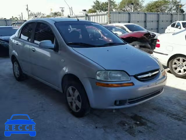 2006 CHEVROLET AVEO/LS KL1TD56676B523286 зображення 0