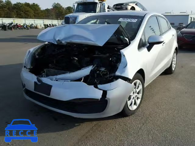 2012 KIA RIO LX KNADM4A37C6084306 image 1