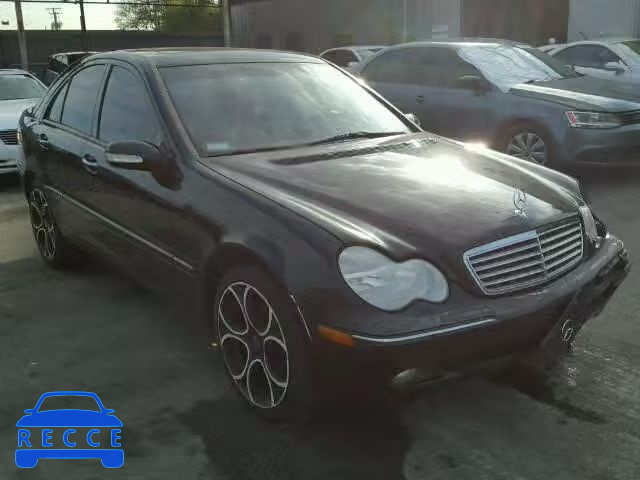 2002 MERCEDES-BENZ C240 WDBRF61J22F200179 Bild 0