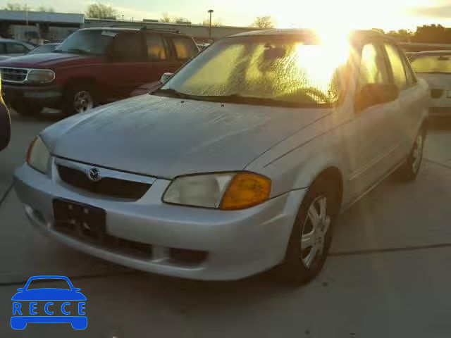 2000 MAZDA PROTEGE DX JM1BJ2222Y0249315 image 1