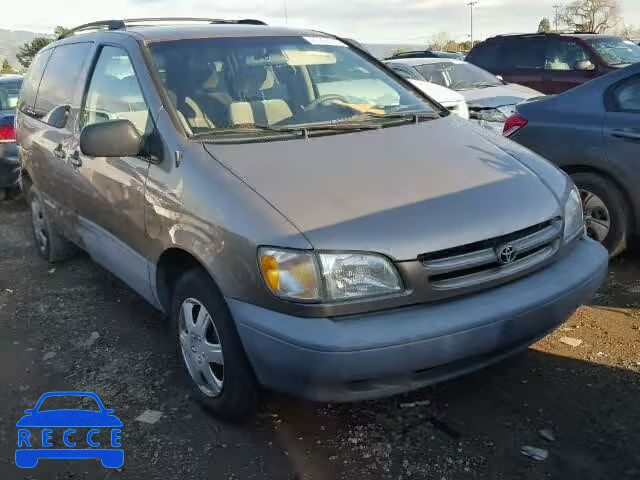 1999 TOYOTA SIENNA LE/ 4T3ZF13C0XU150651 зображення 0