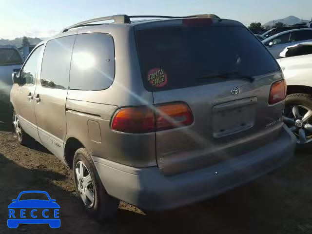 1999 TOYOTA SIENNA LE/ 4T3ZF13C0XU150651 зображення 2