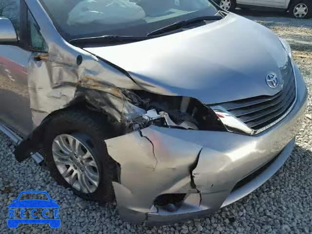 2013 TOYOTA SIENNA XLE 5TDYK3DC3DS310181 зображення 8