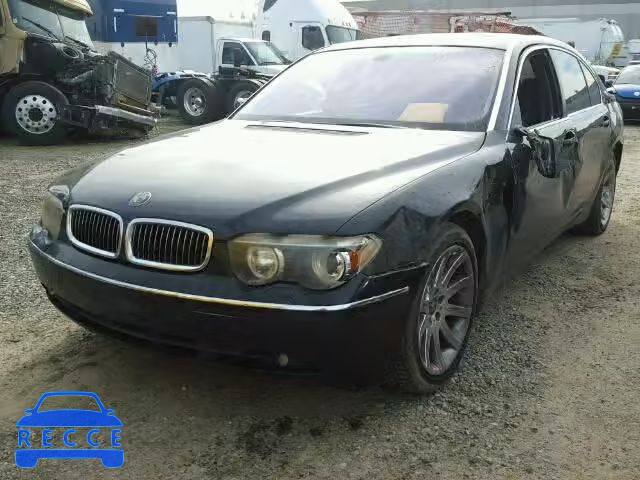 2003 BMW 745LI WBAGN63443DS43841 зображення 1