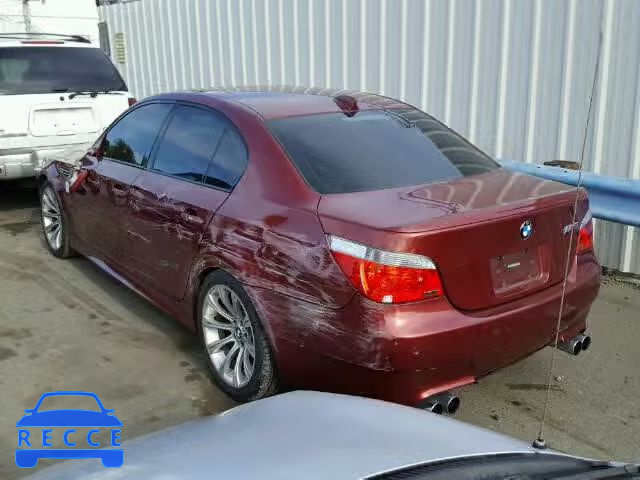 2006 BMW M5 WBSNB93506B581078 image 2