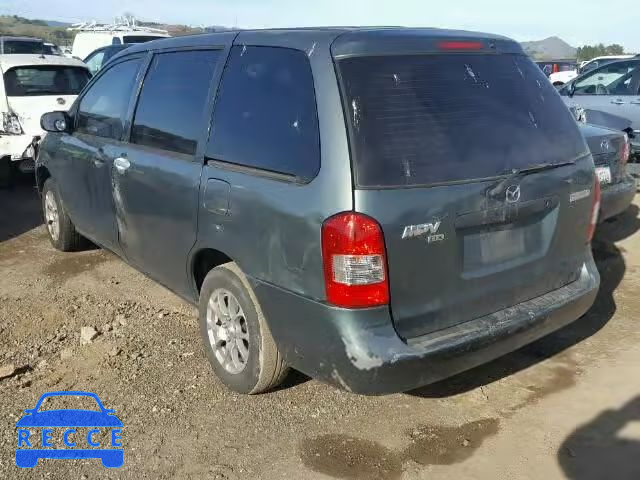 2001 MAZDA MPV WAGON JM3LW28G110184608 Bild 2