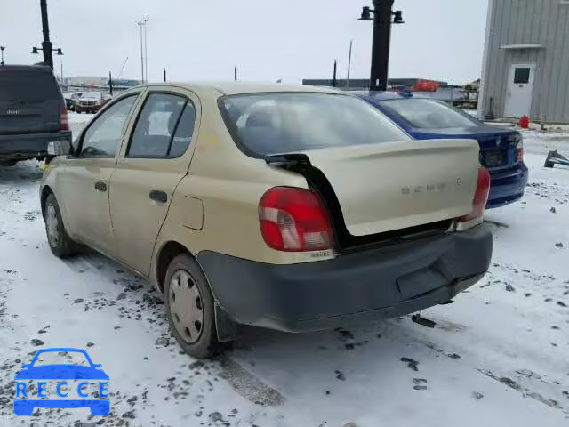 2001 TOYOTA ECHO JTDBT123X10161275 image 2