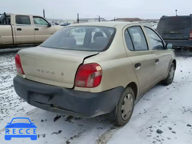 2001 TOYOTA ECHO JTDBT123X10161275 image 3