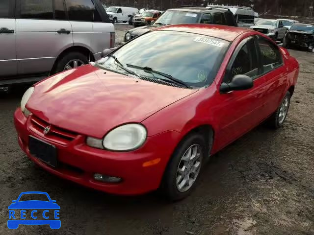 2002 DODGE NEON ES 1B3ES56C42D604338 зображення 1