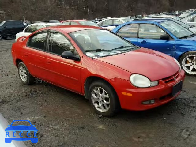 2002 DODGE NEON ES 1B3ES56C42D604338 зображення 8