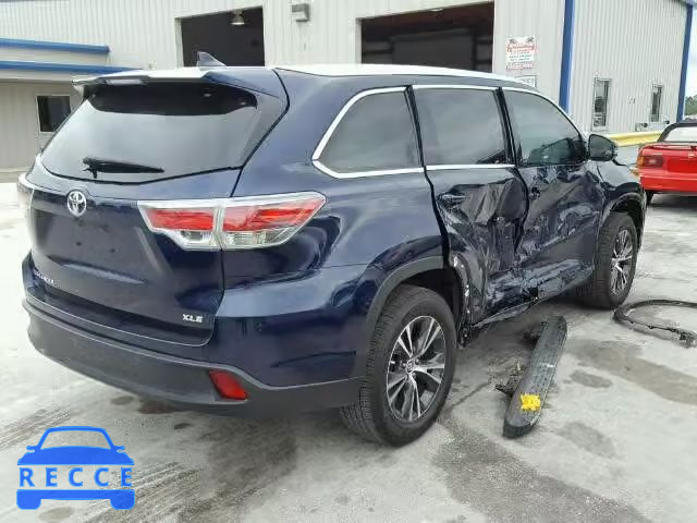 2016 TOYOTA HIGHLANDER 5TDKKRFH0GS121509 Bild 3