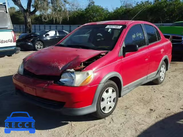 2000 TOYOTA ECHO JTDBT1236Y0024876 image 1