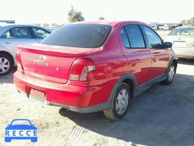 2000 TOYOTA ECHO JTDBT1236Y0024876 image 3