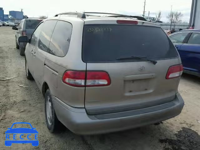 2002 TOYOTA SIENNA LE/ 4T3ZF13C92U499140 Bild 2