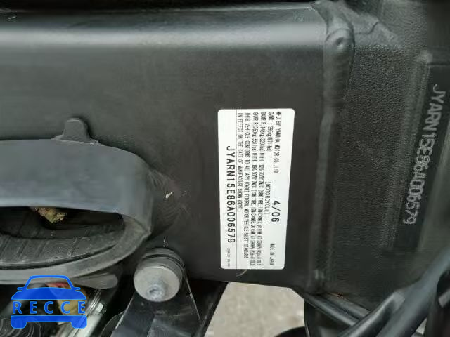 2006 YAMAHA YZFR1 JYARN15E86A006579 image 9