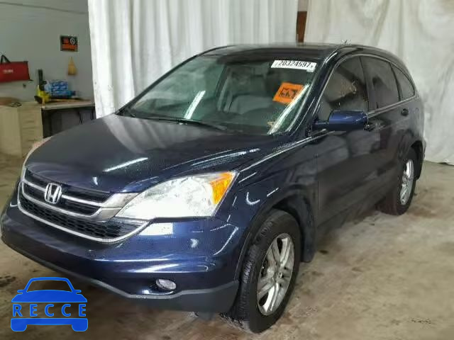 2011 HONDA CR-V EX-L 5J6RE3H74BL046731 image 1