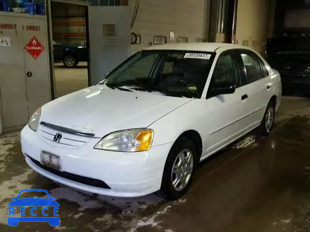 2001 HONDA CIVIC LX 2HGES16551H568509 image 1