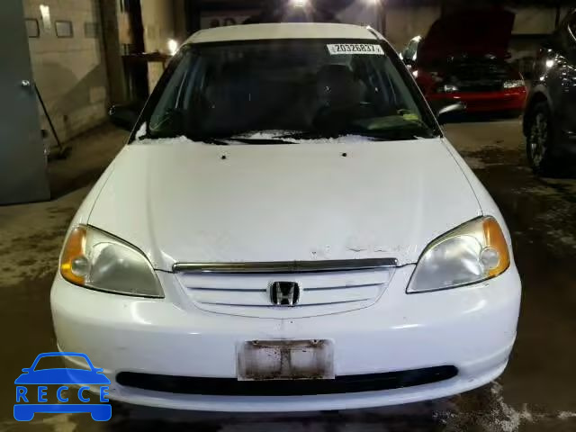 2001 HONDA CIVIC LX 2HGES16551H568509 image 8