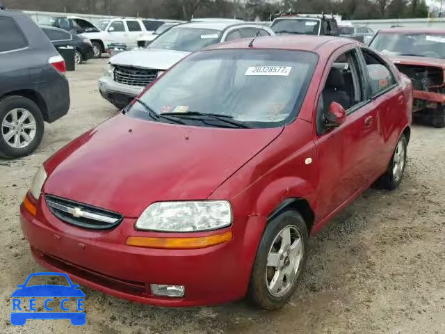 2006 CHEVROLET AVEO LT KL1TG56656B567679 image 1