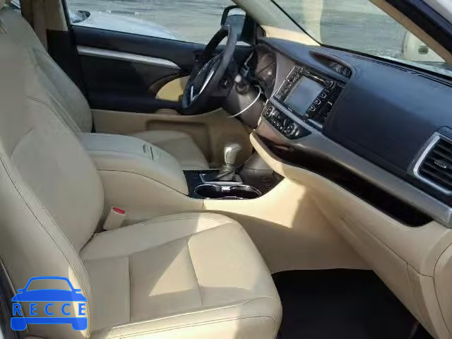 2014 TOYOTA HIGHLANDER 5TDJKRFH5ES061445 image 4