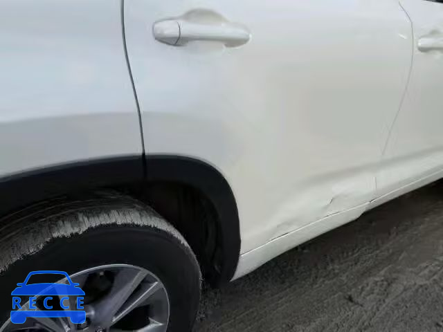 2014 TOYOTA HIGHLANDER 5TDJKRFH5ES061445 image 8
