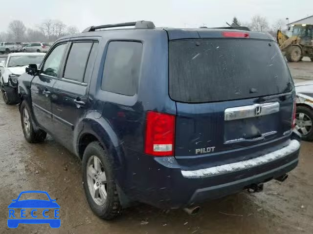 2009 HONDA PILOT EX 5FNYF48419B021972 image 2