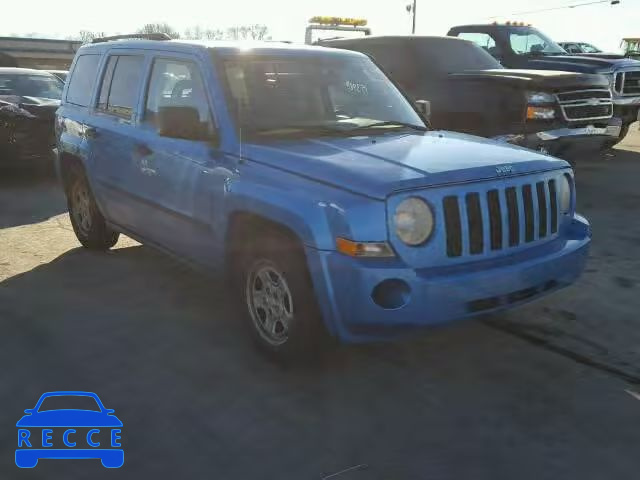 2008 JEEP PATRIOT SP 1J8FT28W88D654344 image 0