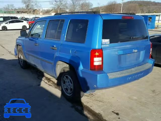 2008 JEEP PATRIOT SP 1J8FT28W88D654344 image 2