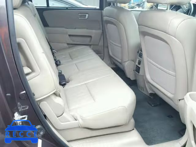 2014 HONDA PILOT TOUR 5FNYF4H9XEB027159 image 5