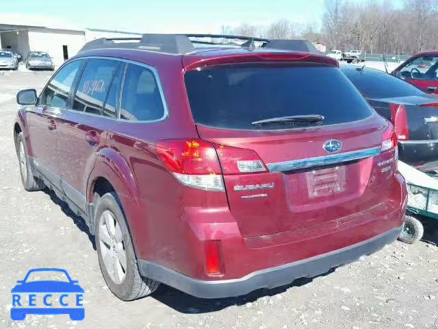 2011 SUBARU OUTBACK 3. 4S4BRDJCXB2426408 зображення 2