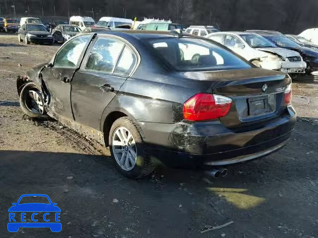 2007 BMW 328XI WBAVC93527KX54697 image 2