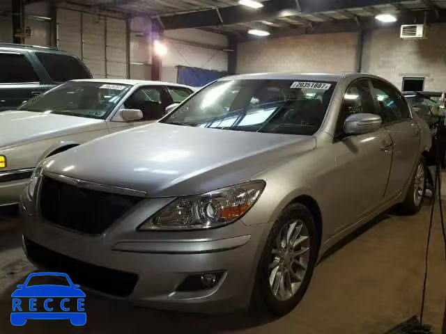 2009 HYUNDAI GENESIS KMHGC46E49U025579 image 1